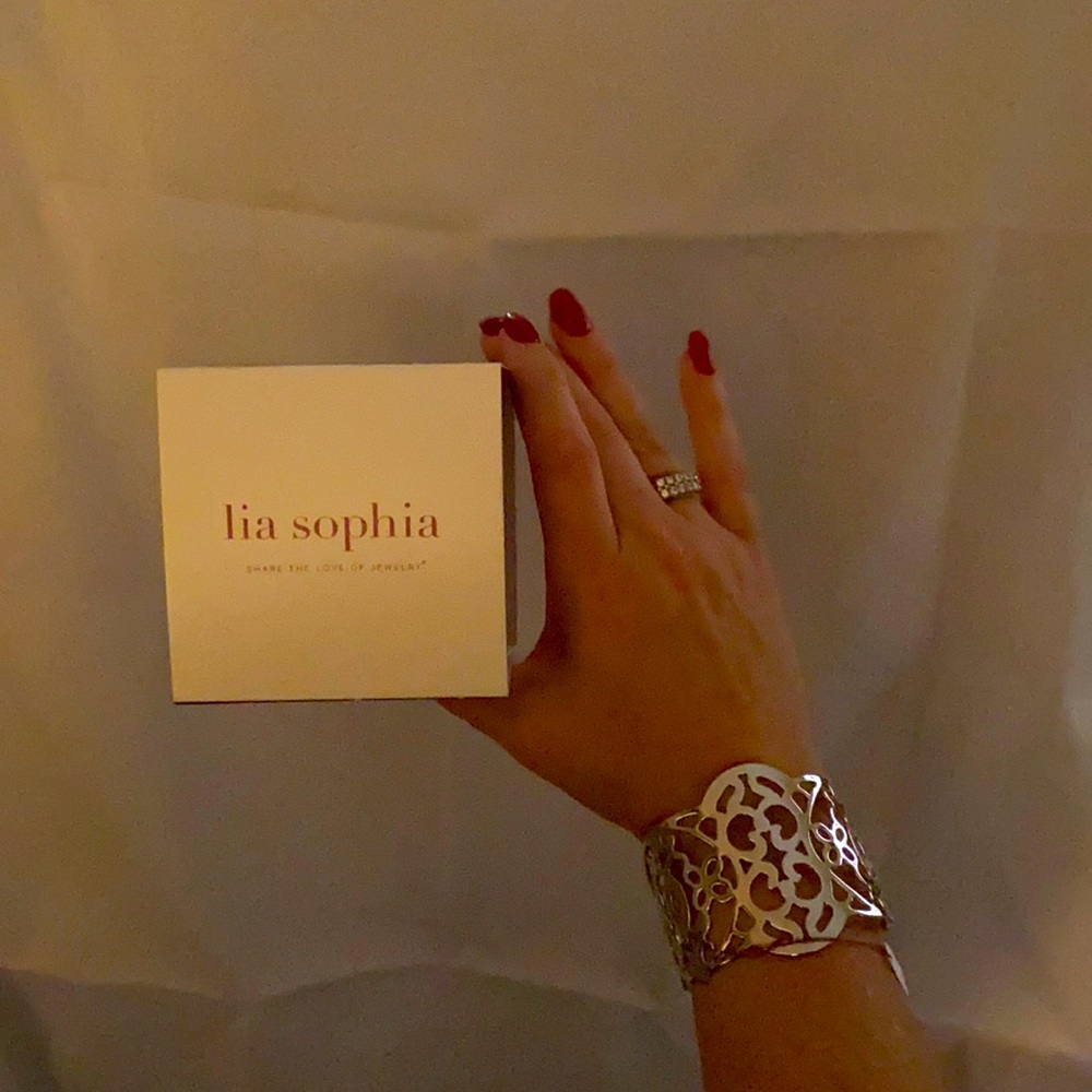 LiaSophia Tulle Cuff Bracelet